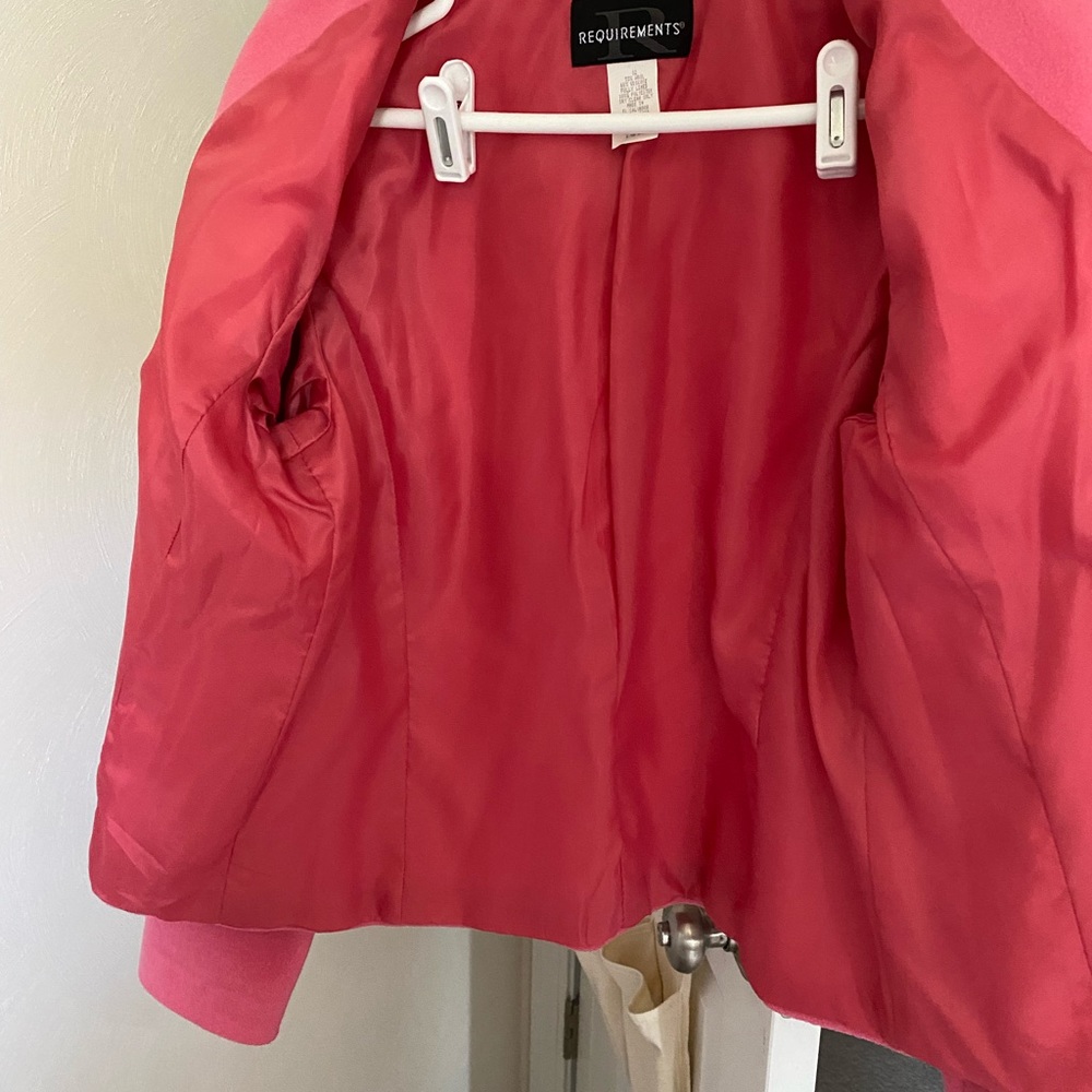 Requirements Pink Blazer Jacket - Picture 6 of 7
